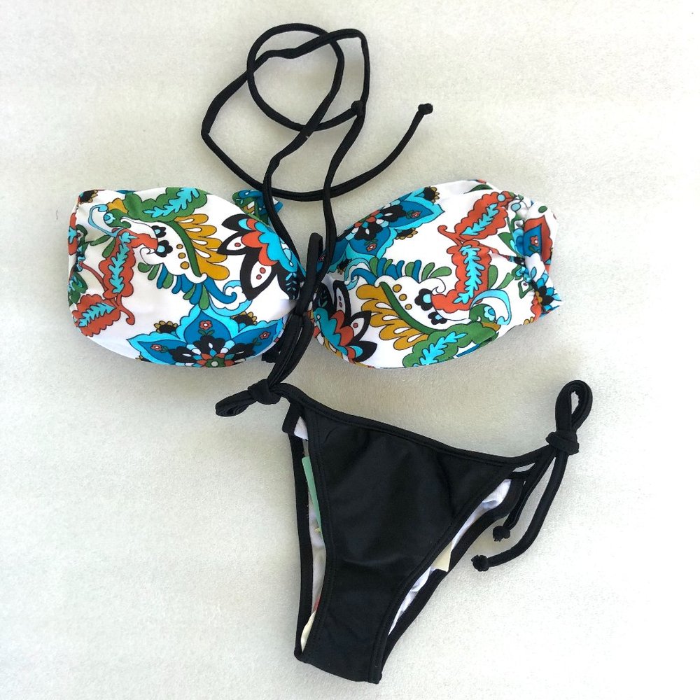 CIA MARÍTIMA Twisted Padded Bandeau Bikini